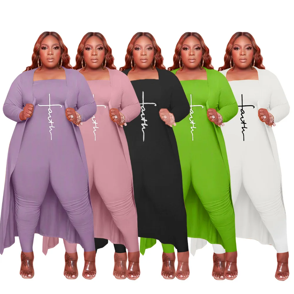 Fall 2021 Women Cardigan Plus Size Rompers Woman Bodysuits Designer Faith Winter Jumpsuit For Women, Picture
Fall 2021 Women Cardigan Plus Size Rompers Woman Bodysuits Designer Faith Winter Jumpsuit For Women, Picture