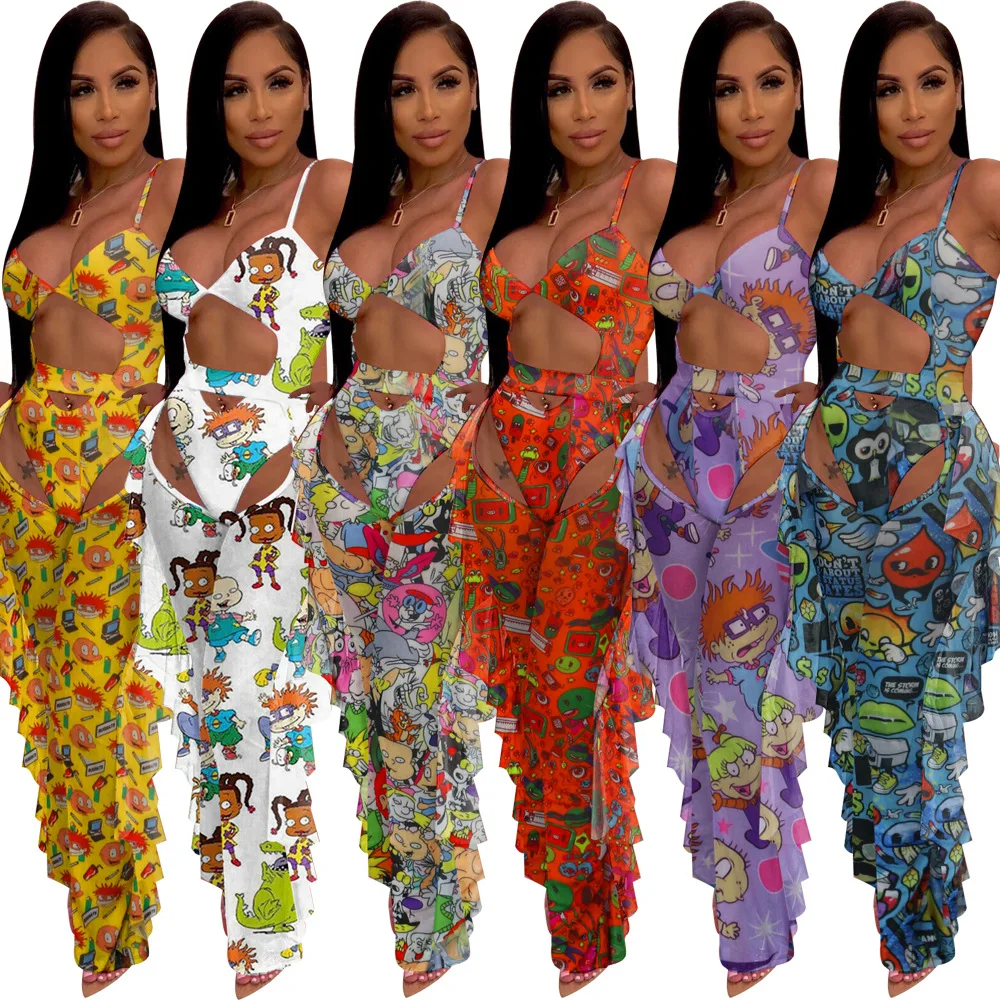 Mesh cartoon printed 2 piece bathing suits swimsuits women swimwear 2021 fashion bikini set for women, Cartoon print
Mesh cartoon printed 2 piece bathing suits swimsuits women swimwear 2021 fashion bikini set for women, Cartoon print