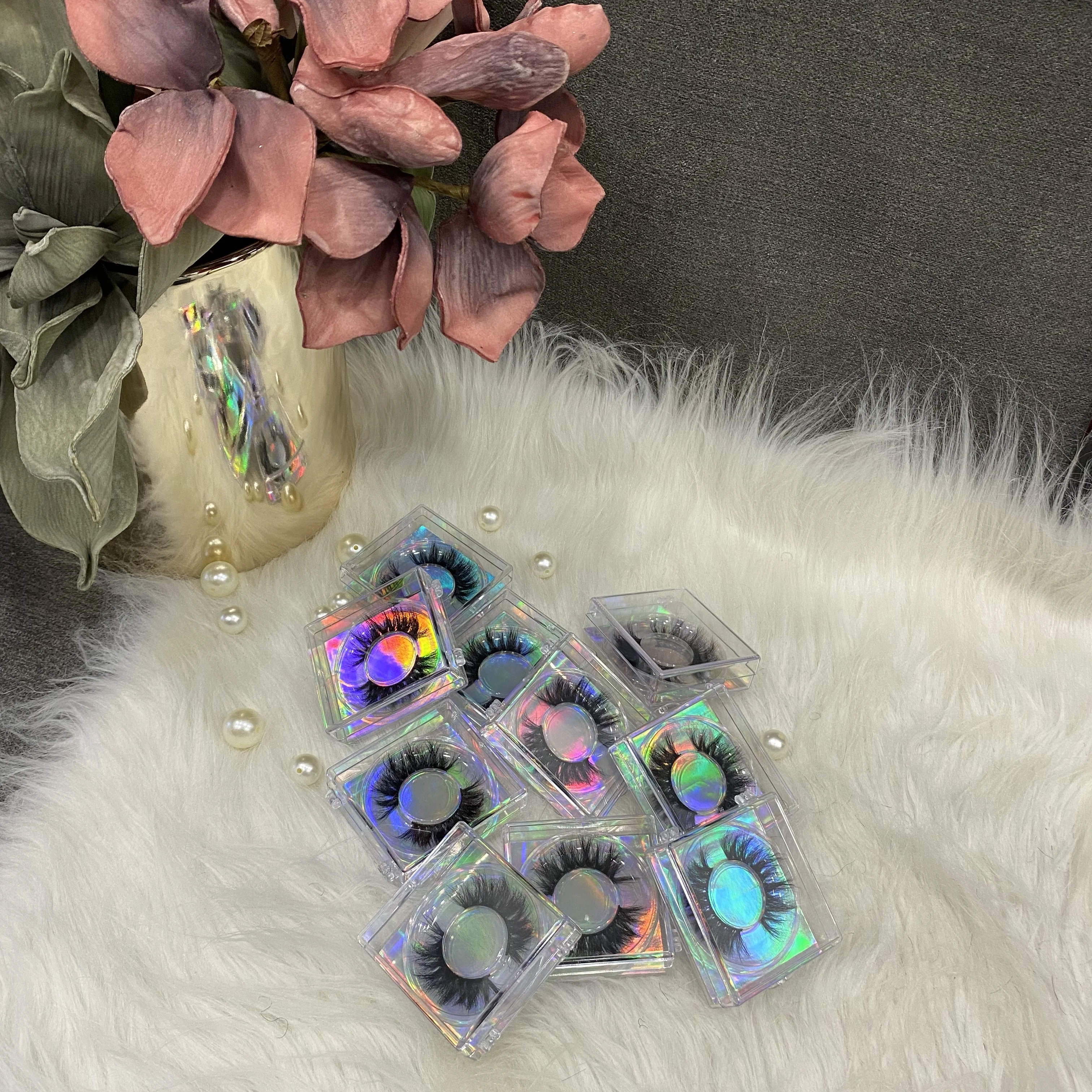 Cruelty Free Full Strip Lashes Vendor 3d Mink Eyelash Custom Lash Packaging With Your Logo, Black
Cruelty Free Full Strip Lashes Vendor 3d Mink Eyelash Custom Lash Packaging With Your Logo, Black