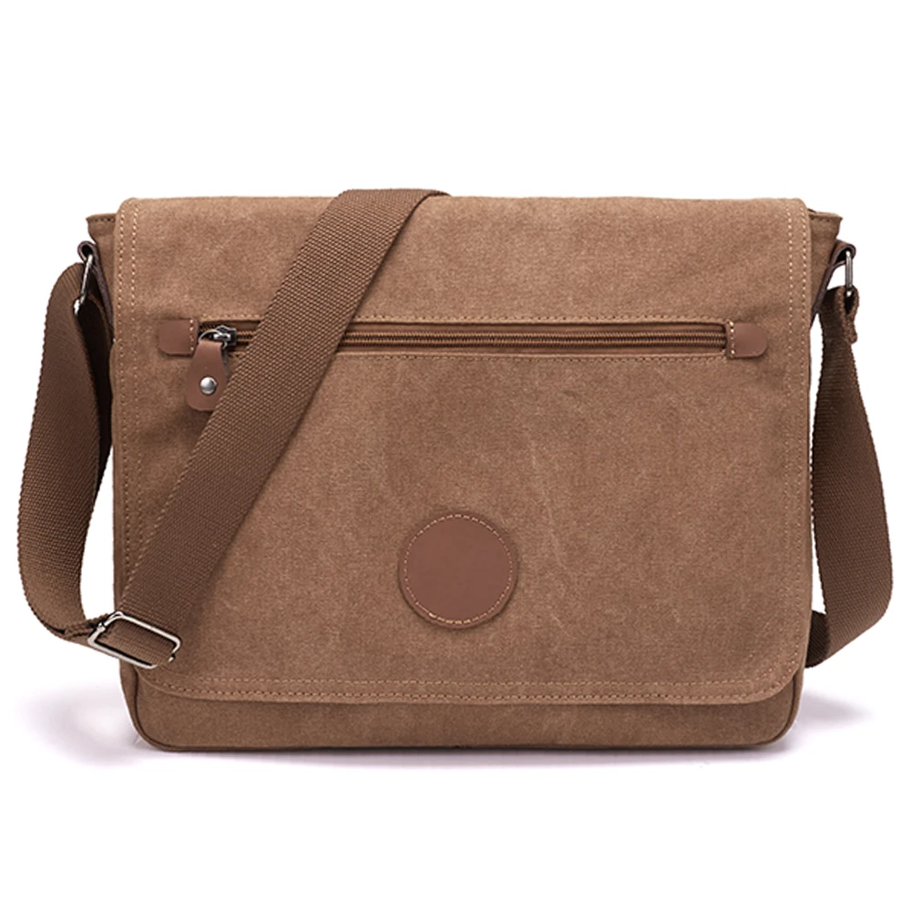 new design Canvas leather multi-function college student custom crossbody shoulder messenger bags
new design Canvas leather multi-function college student custom crossbody shoulder messenger bags