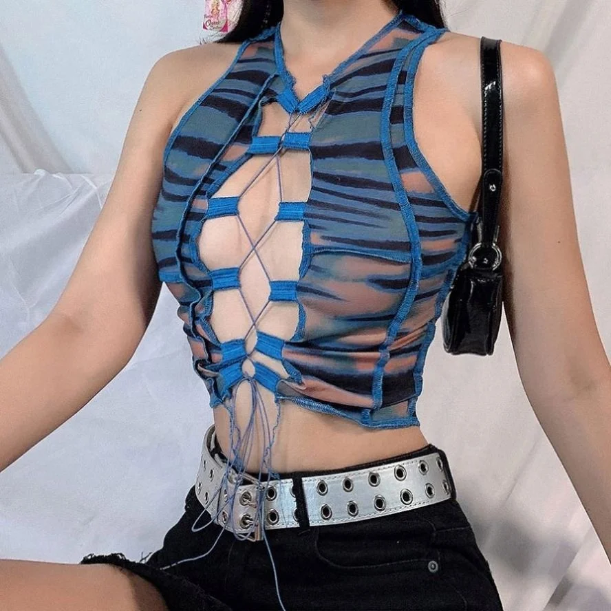 Summer Sexy Crop Navel Elastic Binding Belt Hollow Out Splicing Small Vest 2021 New Women's Vests
Summer Sexy Crop Navel Elastic Binding Belt Hollow Out Splicing Small Vest 2021 New Women's Vests