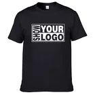High quality 100% cotton men's t-shirt custom printing logo wholesale blank t shirt