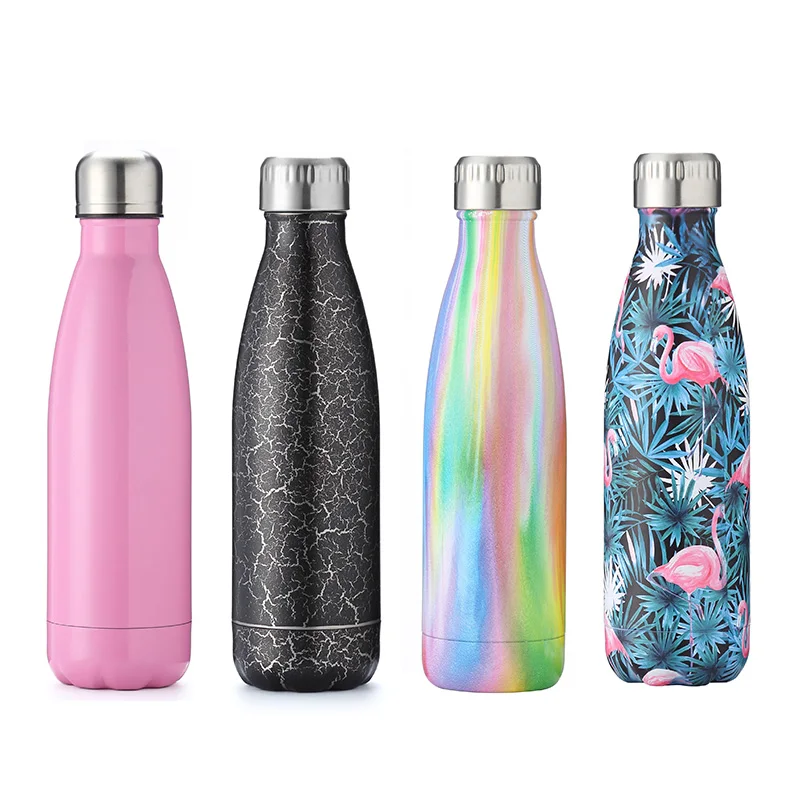 Hot sale on Amazon 18/8 stainless steel vacuum water bottle Cola Shape flasks with customized pattern and logo, Customized color
Hot sale on Amazon 18/8 stainless steel vacuum water bottle Cola Shape flasks with customized pattern and logo, Customized color