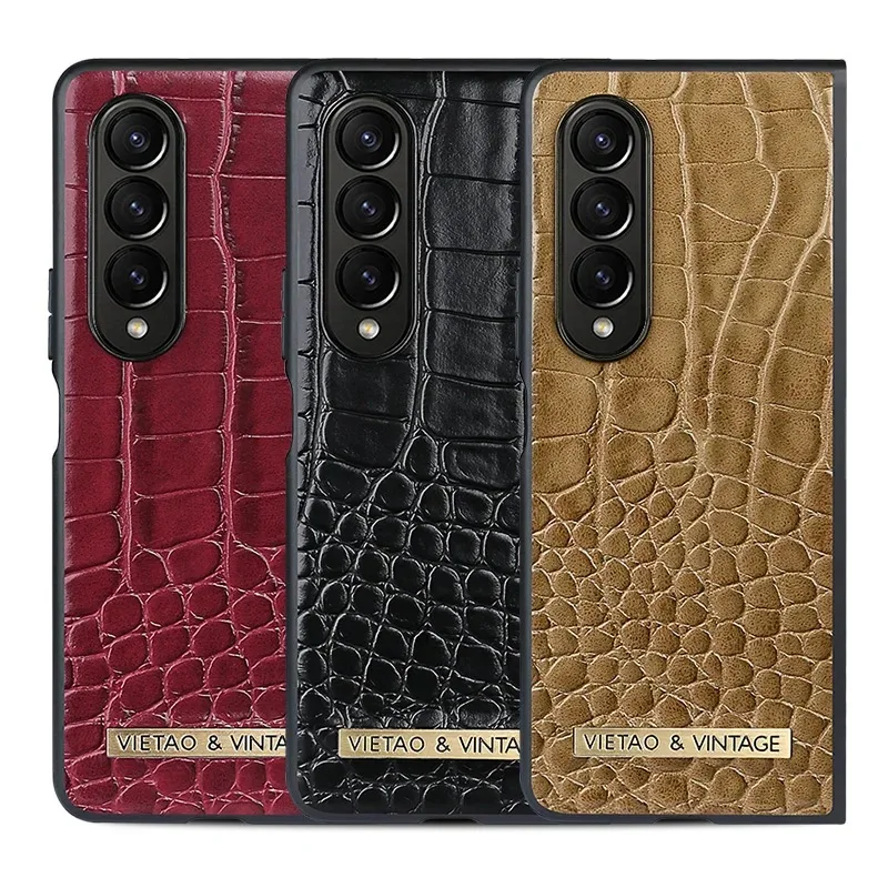 Luxury for Galaxy Z Fold 5 PU Crocodile Skin Leather Phone Cover for Samsung Galaxy Z fold 4 Case High Quality Leather Case
Luxury for Galaxy Z Fold 5 PU Crocodile Skin Leather Phone Cover for Samsung Galaxy Z fold 4 Case High Quality Leather Case