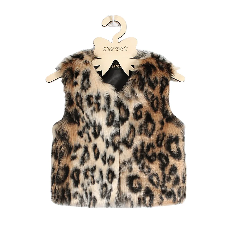 Wholesale Fall Winter New arrival toddler Kids cheetah faux fur vest for Baby Kids custom
Wholesale Fall Winter New arrival toddler Kids cheetah faux fur vest for Baby Kids custom