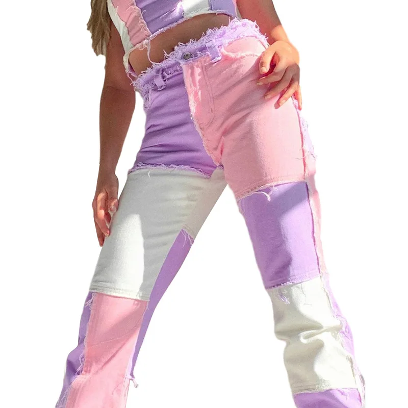 2020 New Women Fashion High Waist Jeans Patch Splice Slim Pocket Pants Trousers Slim Fit Denim Pants Trousers Jeans For women
2020 New Women Fashion High Waist Jeans Patch Splice Slim Pocket Pants Trousers Slim Fit Denim Pants Trousers Jeans For women