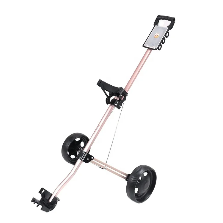 High-end Rose gold silver Aluminium Golf Push Cart Foldable 2 Wheel Pull Cart Golf Trolley with Scoreboard, Silver /rose gold
High-end Rose gold silver Aluminium Golf Push Cart Foldable 2 Wheel Pull Cart Golf Trolley with Scoreboard, Silver /rose gold
