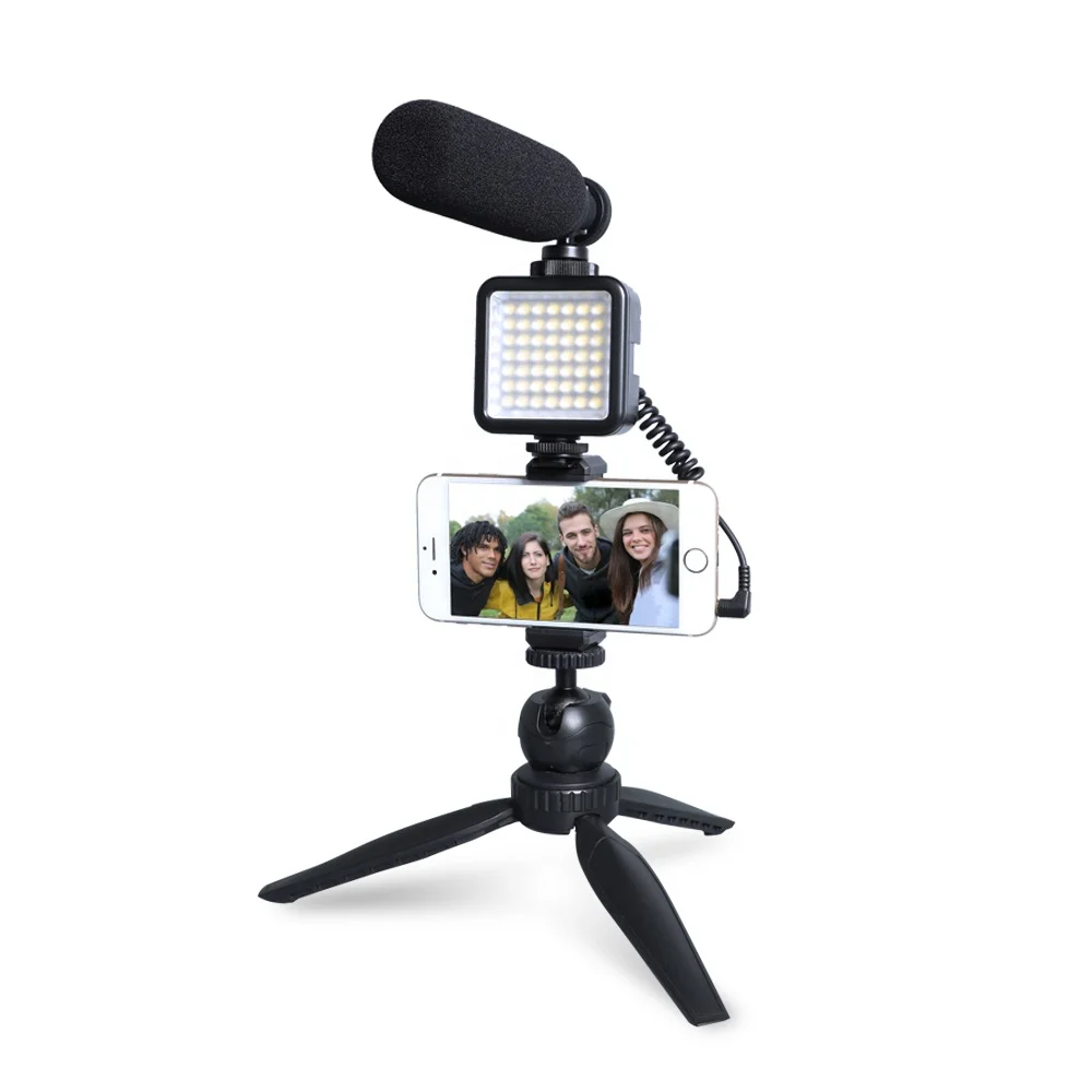 MAONO Professional Microphone Recording with Led Light for Video Camera Light Stand Tripod Stand for Phone 
MAONO Professional Microphone Recording with Led Light for Video Camera Light Stand Tripod Stand for Phone