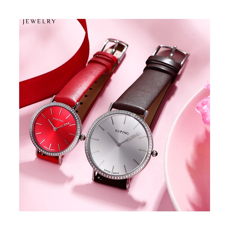 watch-5 xuping rose gold color Elegant New women's fake leather Latest design couple watch with three different strap colors
watch-5 xuping rose gold color Elegant New women's fake leather Latest design couple watch with three different strap colors