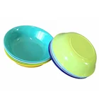 Eco Friendly Healthy Custom Printed Colorful Solid Plastic Melamine Soup Serving Bowls