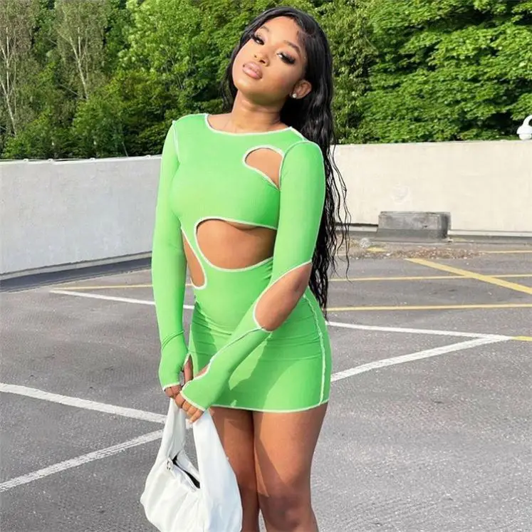 ONLY New Arrival 2021 Solid Color O Neck Hollow Out Stylish Sexy Dress Party Women Bodycon Dress
ONLY New Arrival 2021 Solid Color O Neck Hollow Out Stylish Sexy Dress Party Women Bodycon Dress