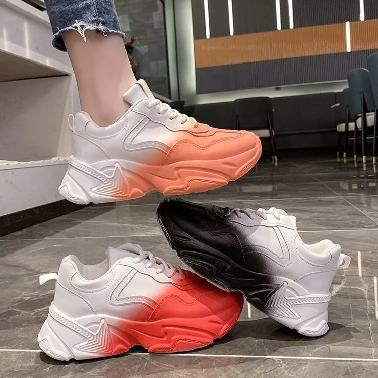 Spray Painter New Style Sneakers Hot Red Black Patchwork Thick Bottom Big Size Footwear Lace-Up Fashion School Sports Shoes, Red, black,pink
Spray Painter New Style Sneakers Hot Red Black Patchwork Thick Bottom Big Size Footwear Lace-Up Fashion School Sports Shoes, Red, black,pink