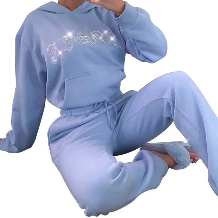 Autumn Clothing Pullover Pants Tracksuit Joggers Two Piece Set Hoodie Women Sweatsuit, Pink / kahki / light blue / black
Autumn Clothing Pullover Pants Tracksuit Joggers Two Piece Set Hoodie Women Sweatsuit, Pink / kahki / light blue / black