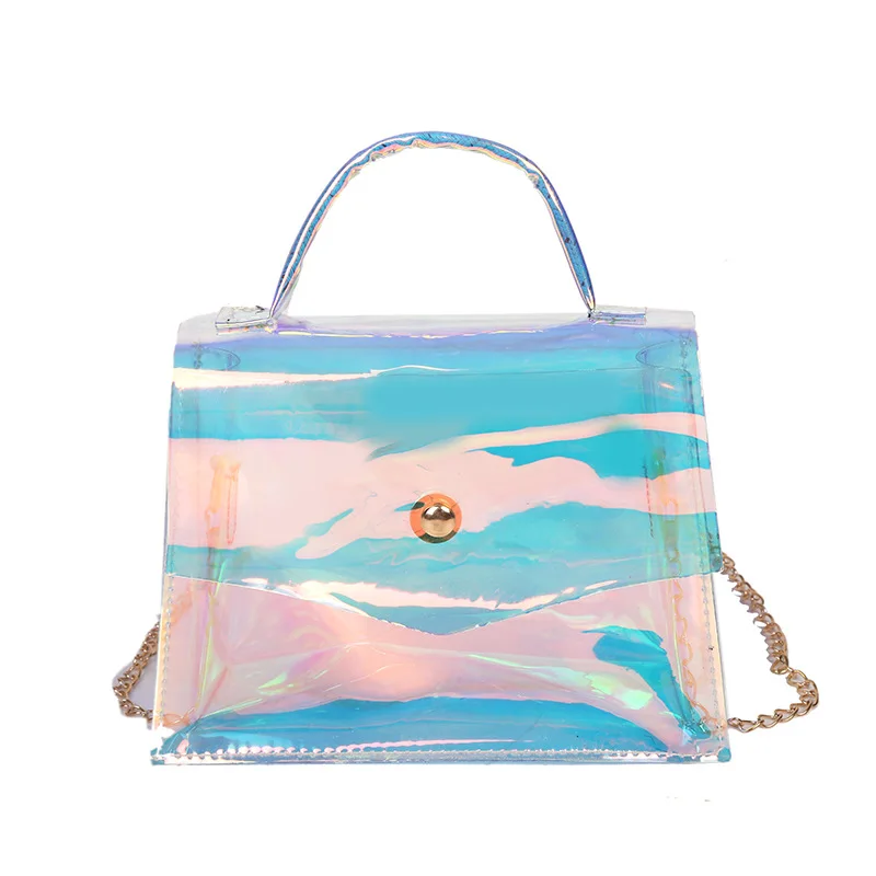 B-0288 Hip Hop Fashion Transparent Laser Messenger Bag Pvc Street Trends Ladies Bags Ladies Handbag Luxury Handbags For Women, Multicolor
B-0288 Hip Hop Fashion Transparent Laser Messenger Bag Pvc Street Trends Ladies Bags Ladies Handbag Luxury Handbags For Women, Multicolor