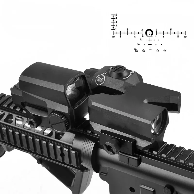 Tactical Lco Red and Green Reflex Sight and Rifle Sight D-EVO Magnification 6x Rifle Sight Combination
Tactical Lco Red and Green Reflex Sight and Rifle Sight D-EVO Magnification 6x Rifle Sight Combination