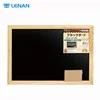 Wholesale standard size non magnetic mini black chalk board wooden chalk board