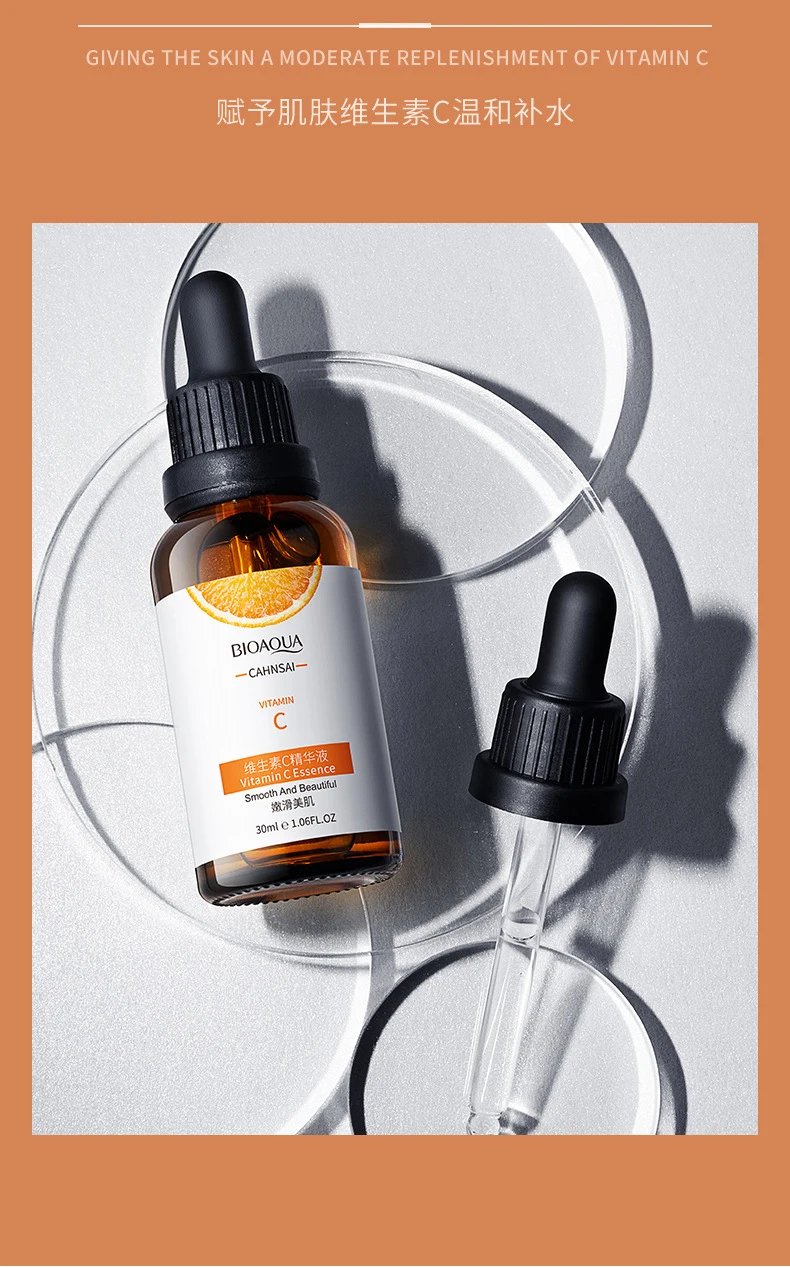 product 30ml 100ml bioaqua vitamin c serum with hyaluronic acid organic anti wrinkle facial serum for face care-2