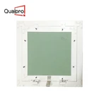 Hidden ceiling gypsum board attic hatch door access cover panel