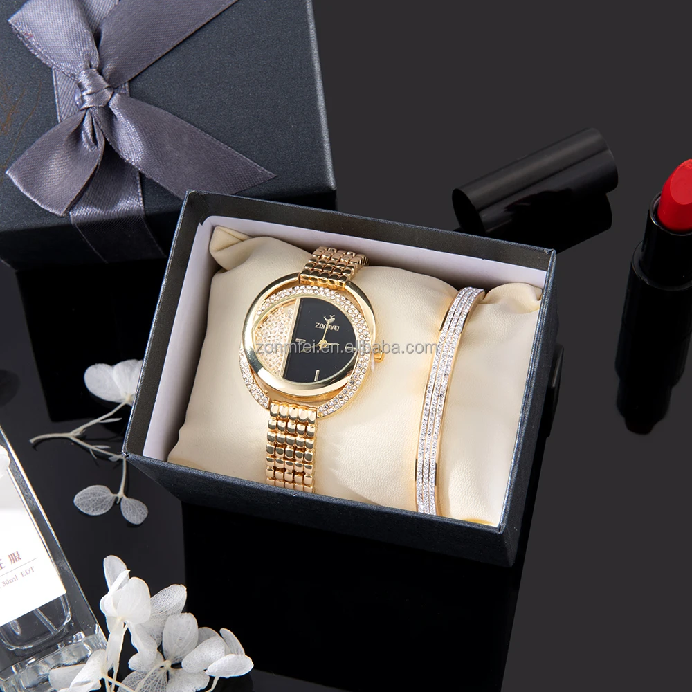 2Pcs/set Wrist Watch Supplier Zonmfei Women Vintage Quartz Wristwatch Bracelet Set 316 Titanium Diamond Bangle With Gift Box Hot
2Pcs/set Wrist Watch Supplier Zonmfei Women Vintage Quartz Wristwatch Bracelet Set 316 Titanium Diamond Bangle With Gift Box Hot