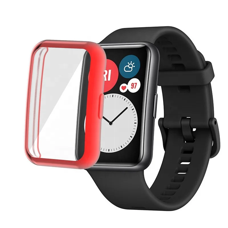 BOORUI Watch Screen Case for Huawei watch case Covers Color Plated TPU Protective Full Cover, Multi-color
BOORUI Watch Screen Case for Huawei watch case Covers Color Plated TPU Protective Full Cover, Multi-color