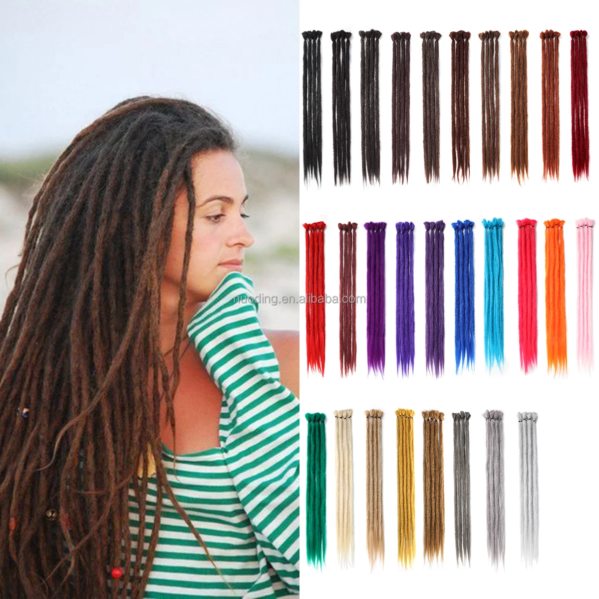 Dreadlocks crochet synthetic hair extension high premium fiber handmade 20 inch Reggae Extension hair vendors
Dreadlocks crochet synthetic hair extension high premium fiber handmade 20 inch Reggae Extension hair vendors