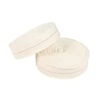 China manufacture electrical insulating pure woven insulation cotton binding tape with red line