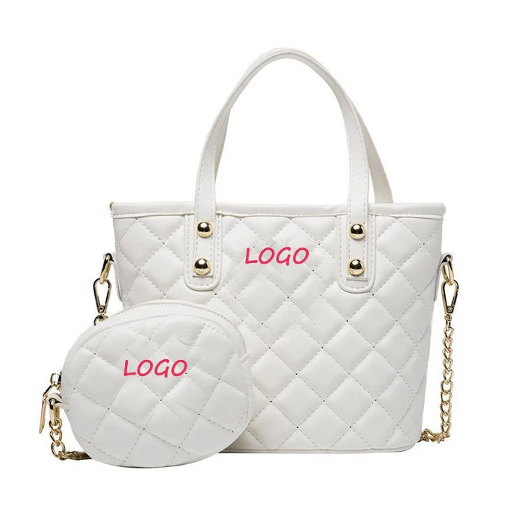 Cowinner Customized Logo 2PCS PU Quilted Shoulder Bag Key Pocket Wallet Set For Woman Tote Crossbody Bag And Key Purse Set, As pic
Cowinner Customized Logo 2PCS PU Quilted Shoulder Bag Key Pocket Wallet Set For Woman Tote Crossbody Bag And Key Purse Set, As pic