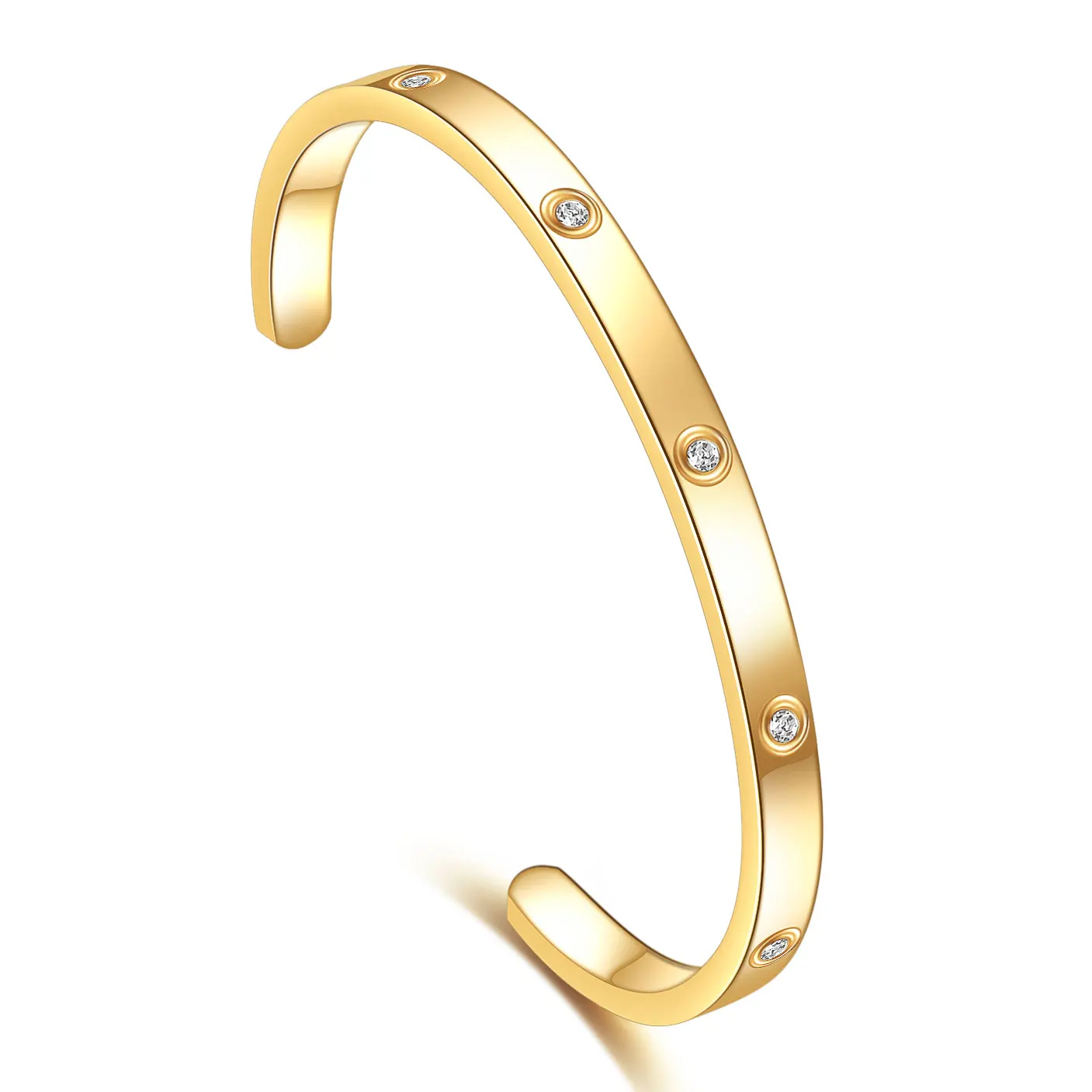 Love Friendship Cuff Bracelet Bangle Cubic Zirconia Stainless Steel Hinged Jewelry Birthday Present for Women Girls
Love Friendship Cuff Bracelet Bangle Cubic Zirconia Stainless Steel Hinged Jewelry Birthday Present for Women Girls