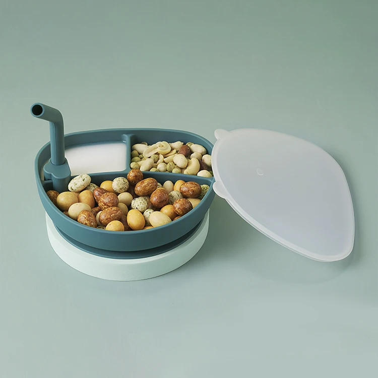 Hot selling baby dish plate baby feeding silicone suction plate baby with straw and lid, Optional
Hot selling baby dish plate baby feeding silicone suction plate baby with straw and lid, Optional