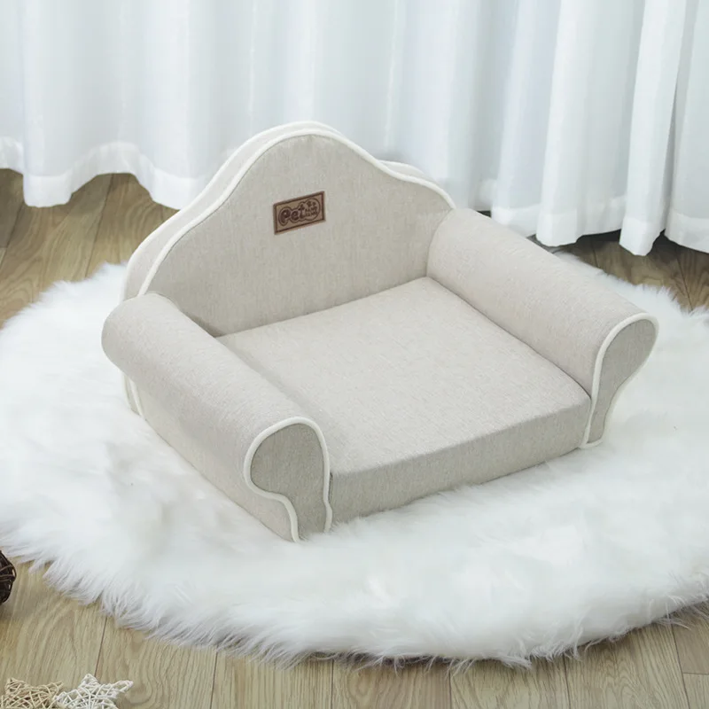 Removable and washable pet sofa cat dog nest small dog cushion comfortable sleep folding breathable sponge, Gray
Removable and washable pet sofa cat dog nest small dog cushion comfortable sleep folding breathable sponge, Gray