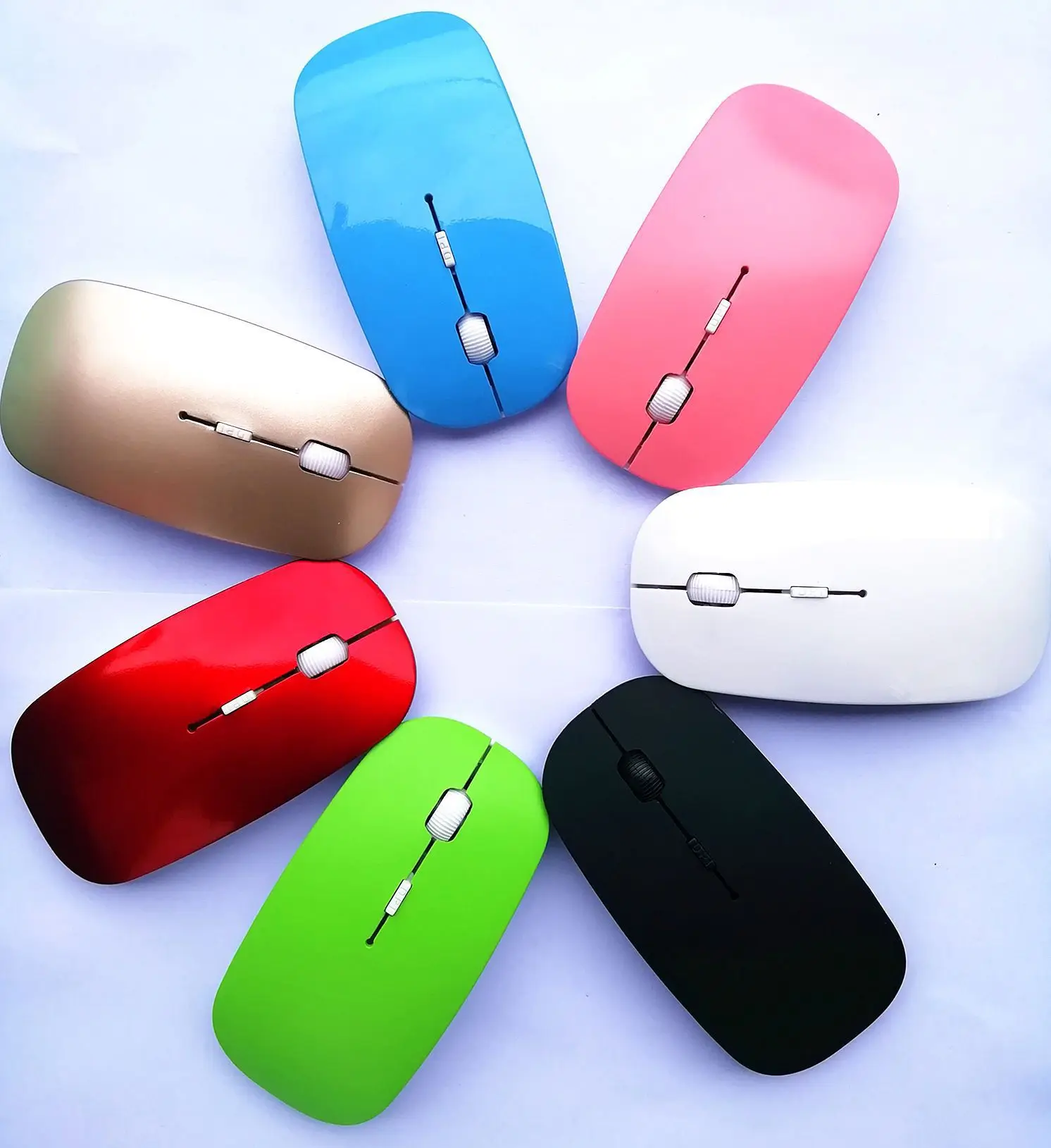 New USB Optical Wireless Computer Mouse 2.4G Receiver Super Slim Mouse For PC Laptop
New USB Optical Wireless Computer Mouse 2.4G Receiver Super Slim Mouse For PC Laptop
