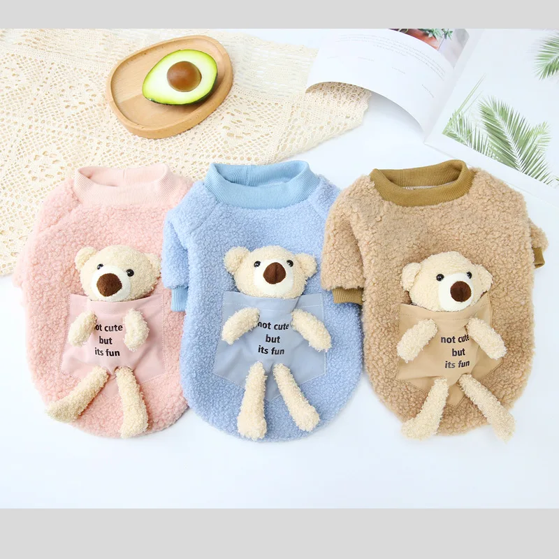 New pet Apparel two-legged bear designer luxury autumn warm dog winter clothing, Picture shows
New pet Apparel two-legged bear designer luxury autumn warm dog winter clothing, Picture shows
