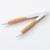 High Quality Bamboo Pen Recycled Wooden Pen Mechanical Pencil With Logo