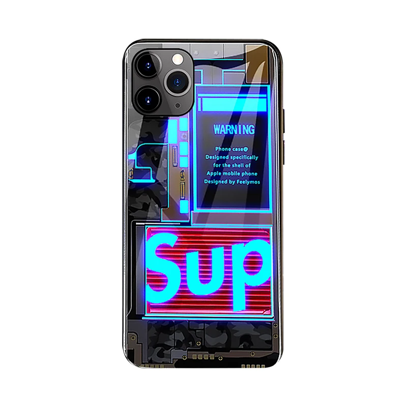 New design Selfie Luminous Cell Phone Case LED Light Up Mobile Cover For iPhone 6s 7plus 8 x xs max
New design Selfie Luminous Cell Phone Case LED Light Up Mobile Cover For iPhone 6s 7plus 8 x xs max