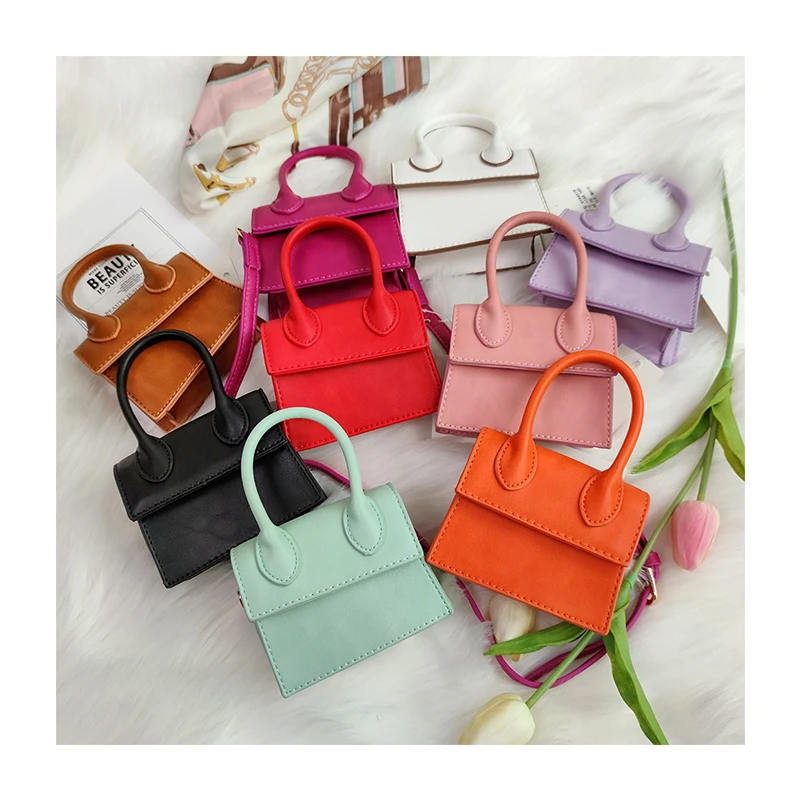 Fashion Candy Color Kids Purses 2021 Single Shoulder Handbag PU Leather Crossbody Cute Mini Kid Purses and Handbags Girls
Fashion Candy Color Kids Purses 2021 Single Shoulder Handbag PU Leather Crossbody Cute Mini Kid Purses and Handbags Girls