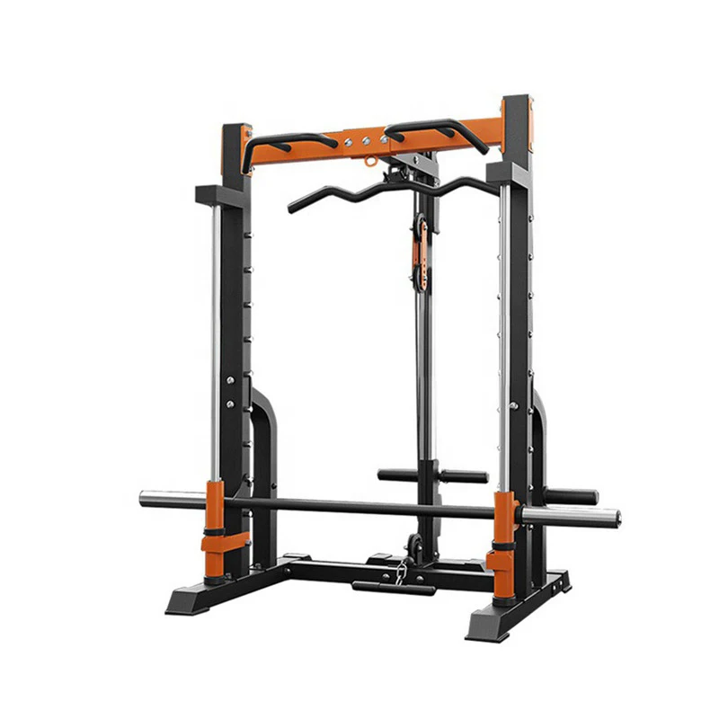 Hot Sales custom logo Gym equimpent Power Rack Multi-functional exercise Home Smith machine Squat racks, Black
Hot Sales custom logo Gym equimpent Power Rack Multi-functional exercise Home Smith machine Squat racks, Black