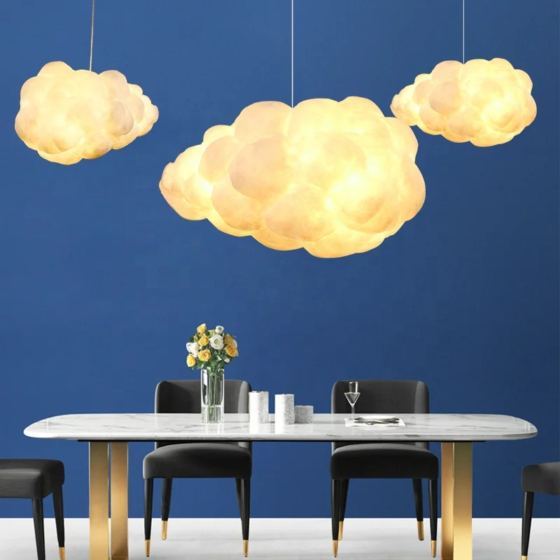 Artpad Modern Pendant Lights White LED Hanging Lamps Silk Cotton for Dining Living Room Bar Cafe Home Lighting Decoration
Artpad Modern Pendant Lights White LED Hanging Lamps Silk Cotton for Dining Living Room Bar Cafe Home Lighting Decoration