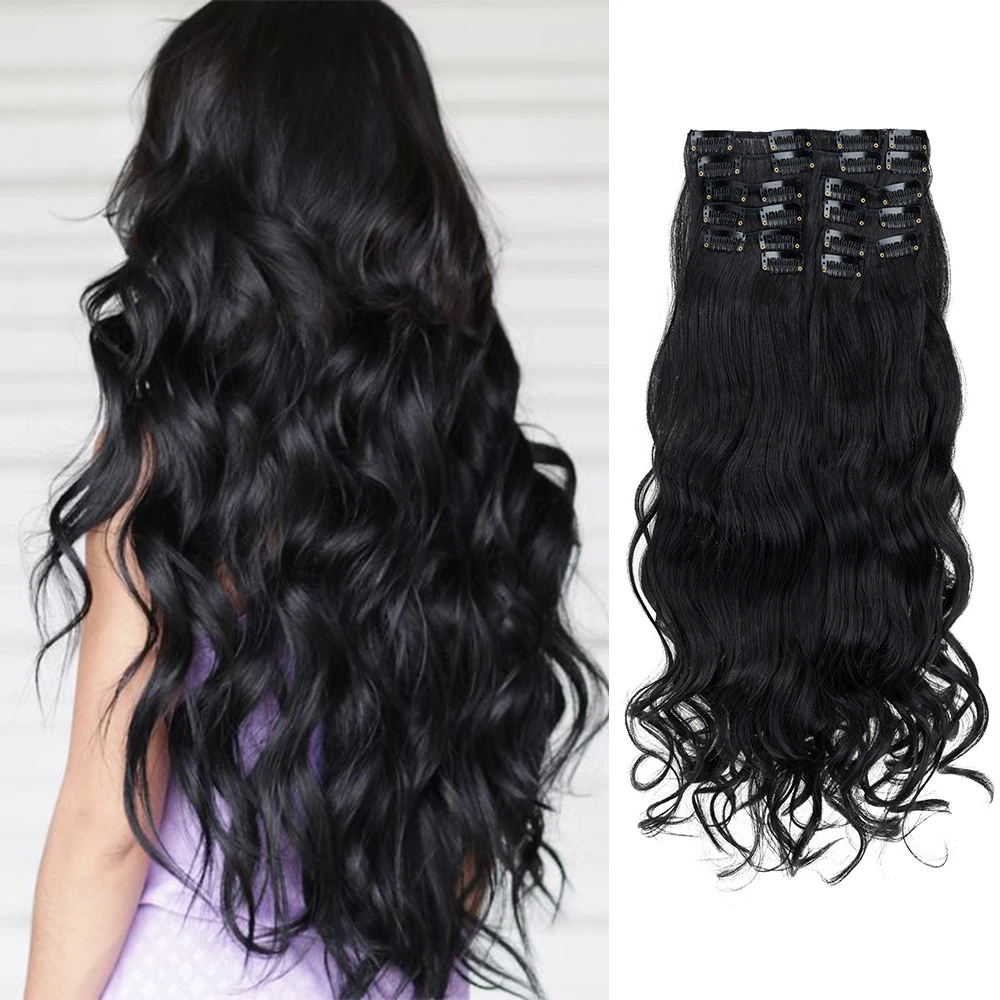 S-Noilite manufacturer sale 22 clips Loose Deep Wave synthetic wave hair clip in hair extensions
S-Noilite manufacturer sale 22 clips Loose Deep Wave synthetic wave hair clip in hair extensions