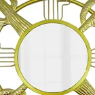 Liffy Indoor Metal Framework Cactus Mirror Decor Wall Art