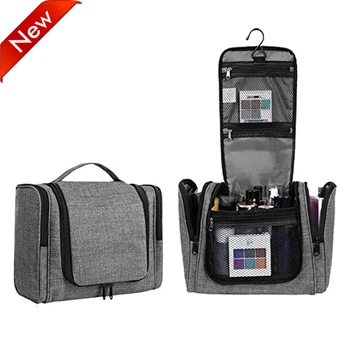 large toiletry bag with compartments