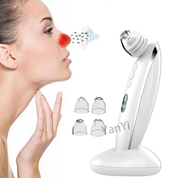 Bestseller USB Rechargeable Facial Pore Cleaner Blackhead Remover personal use facial pore deep cleansing tool, White
Bestseller USB Rechargeable Facial Pore Cleaner Blackhead Remover personal use facial pore deep cleansing tool, White