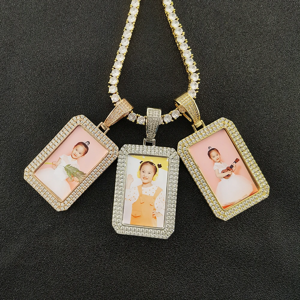 Wholesale Custom Photo Memory Hip Hop Rectangular Blank Sublimation Frame Pendant Necklace Picture Jewelry
Wholesale Custom Photo Memory Hip Hop Rectangular Blank Sublimation Frame Pendant Necklace Picture Jewelry