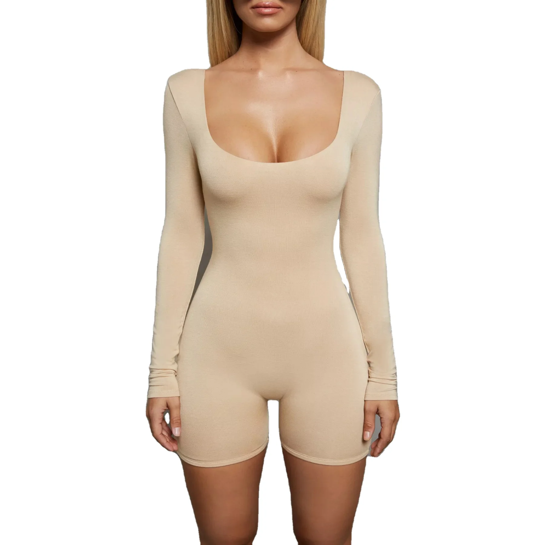 Women Jumpsuit Wholesale Hot Pants Bodycon Jumpsuit 2020 Latest Shape Design Custom Long Sleeve Casual Above Knee Breathable
Women Jumpsuit Wholesale Hot Pants Bodycon Jumpsuit 2020 Latest Shape Design Custom Long Sleeve Casual Above Knee Breathable