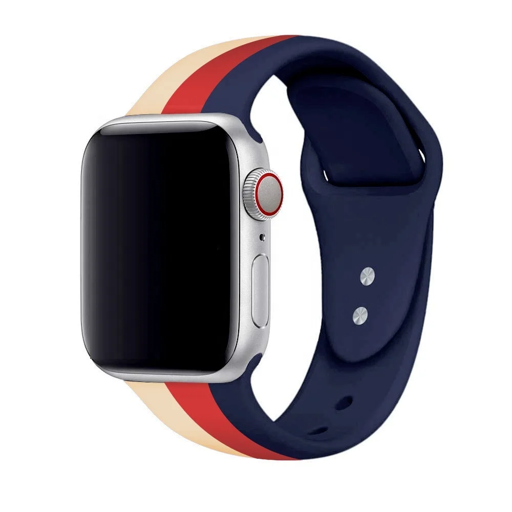 Fashion Fitness Silicone Rubber Watch Strap For Apple Watch Bracelet Band, 10 colors
Fashion Fitness Silicone Rubber Watch Strap For Apple Watch Bracelet Band, 10 colors