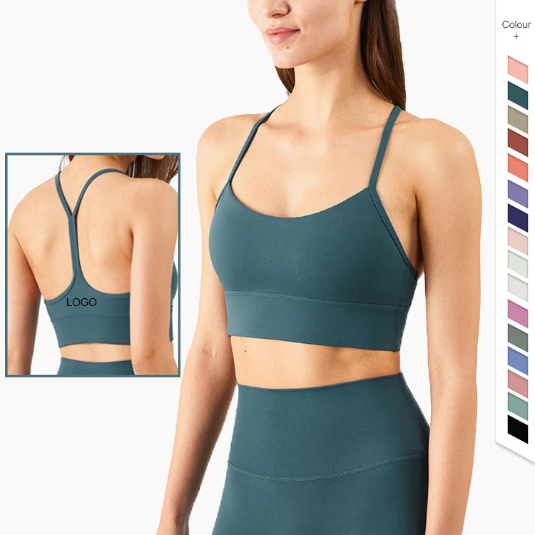 Women Sexy Cross Back Soft Fit Strappy Running Gym Padded Yoga Bra Compression Fitness Workout Yoga Sports Bra Crop Tank Tops, As picture
Women Sexy Cross Back Soft Fit Strappy Running Gym Padded Yoga Bra Compression Fitness Workout Yoga Sports Bra Crop Tank Tops, As picture