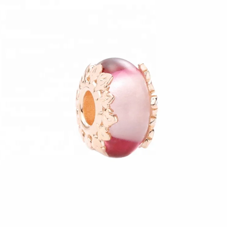 Factory direct glass 14k gold plated spacer beads rose gold charms for bracelet making
Factory direct glass 14k gold plated spacer beads rose gold charms for bracelet making