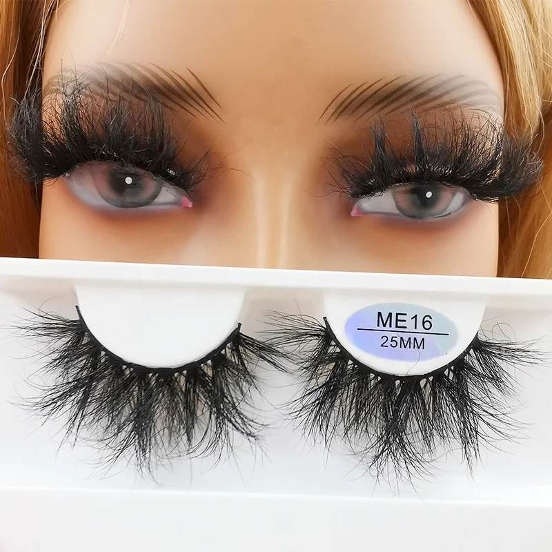 100% Real Mink 5D 6D Messy Volume Fluffy Long Mink Lash Drama Natural Soft Band Eyelashes 25mm Mink Eyelash with free packaging
100% Real Mink 5D 6D Messy Volume Fluffy Long Mink Lash Drama Natural Soft Band Eyelashes 25mm Mink Eyelash with free packaging