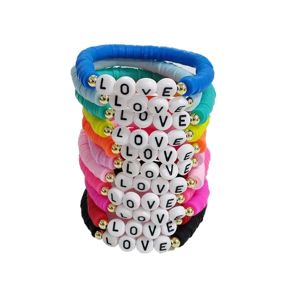 Boho Name Women Number Handmade Child Bracelet DIY Digital Letter Beads Bracelets, Picture shows
Boho Name Women Number Handmade Child Bracelet DIY Digital Letter Beads Bracelets, Picture shows