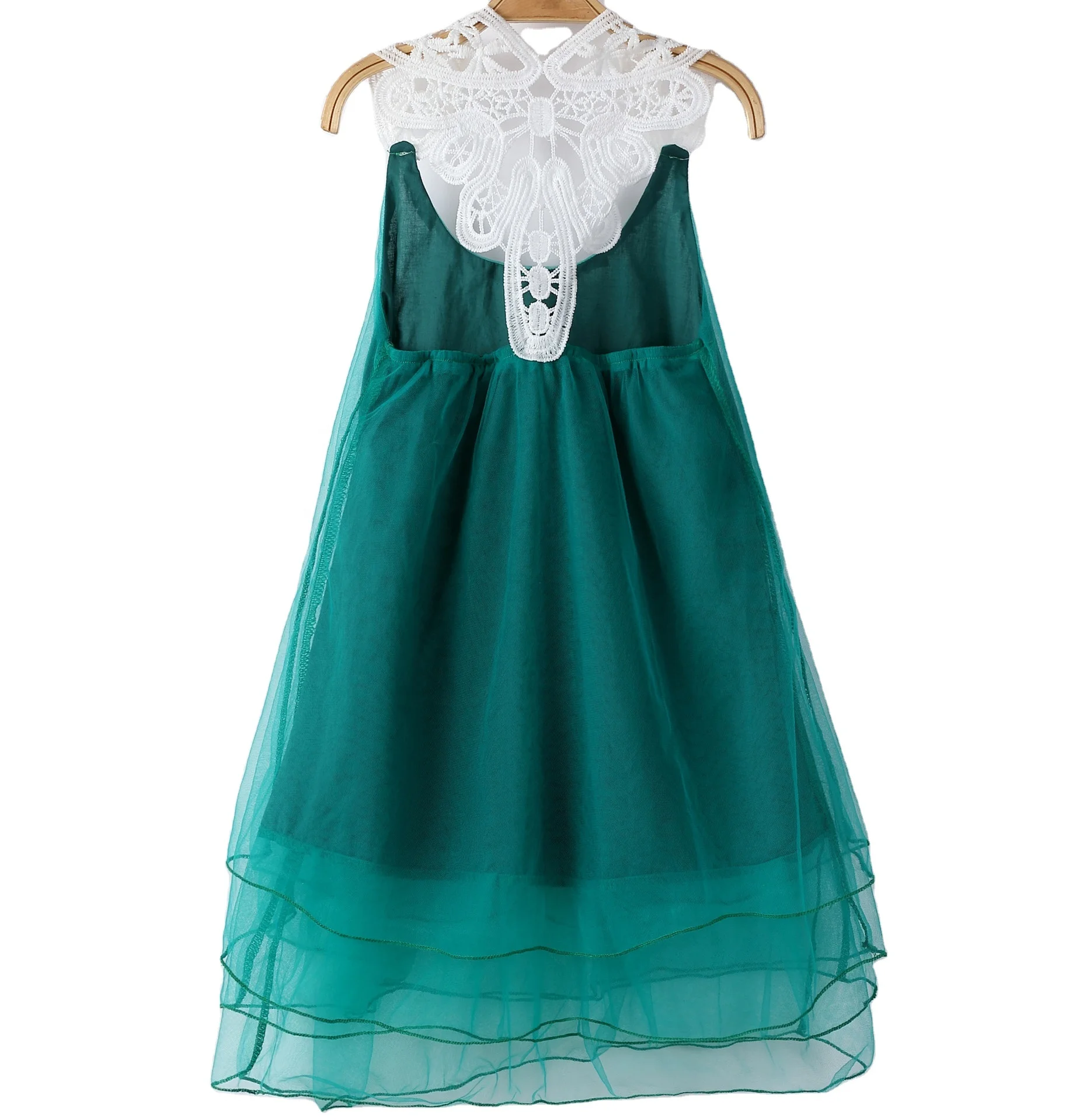 Baby Girls Clothes Summer Lace Dresses Flower Tutu Kids Dresses