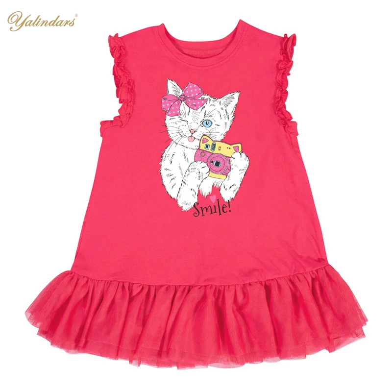 Yalindars Wholesale spot girls sleeveless red cartoon dress cute casual mesh skirt
Yalindars Wholesale spot girls sleeveless red cartoon dress cute casual mesh skirt